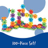 Learning Resources Gears! Gears! Gears! 100-Piece Deluxe Building Set - Ages 3+, Preschool Building Sets, Gears Toys for Kids, STEM Toys for Toddlers, Construction Toy Set, Kids Building Toy