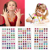 240 Piece Sticker Earrings 3D Gems Sticker Girls Sticker Earrings Self-Adhesive Glitter Craft Crystal Stickers