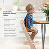 Tripp Trapp Chair from Stokke, Hazy Grey - Adjustable, Convertible Chair for Toddlers, Children & Adults - Convenient, Comfortable & Ergonomic - Classic Design