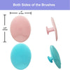 9-in-1 Face Scrubber Face Cleaning Brushes Super Soft Silicone Face Cleanser Brush and Facial Cleansing Massager Brush Face Cleansing Brush Set