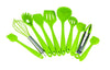 10pcs Silicone Utensils Set, Heat-Resistant, Non-Stick, Safety Health, Silicone Baking Kitchen Cooking Tool Sets (Green)