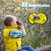 Perfect Binoculars for Kids, VNVDFLM Compact Waterproof Binoculars for Teens Boys Girls Birthday, Outdoor Telescope Toys for Boys Age 3-12 to Bird Watching & Explore Nature(Blue)