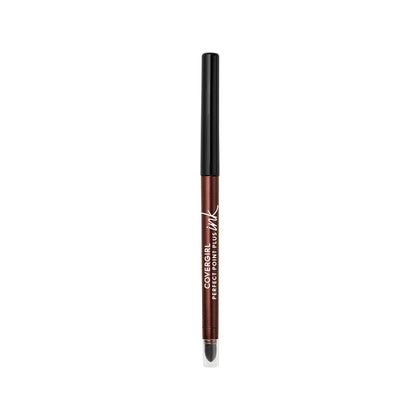 COVERGIRL Perfect Point Plus Ink Gel Eye Pencil, Pigmented, Long-Wearing, Vegan Formula, Dazzling Burgundy 295, 0.01oz