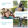 Taisioner Mini Pocket Selfie Stick Shorty Tripod Handle Grip Pole Three in One for GoPro AKASO Insta360 DJI Osmo Action Camera and Smart Phone Kid Adult Available Accessories Black