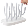 Baby Bottle Drying Rack, Space Saving Bottle Dryer Holder for Bottles, Nipples, Pump Parts, Cups