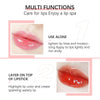 Fovcos Hydrating Lip Glow Oil, Moisturizing Lip Glow Oil, Lip Plumper Gloss, Transparent Lip Gloss, Lip Oil, Plumping Lip Oil, Lip Balm, Tinted Lip Balm Lip Care (2PCS Cherry)