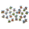 Melissa & Doug Alphabet Express Jumbo Jigsaw Floor Puzzle (27 pcs, 10 feet long)