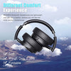 BERIBES Bluetooth Headphones Over Ear, 65H Playtime and 6 EQ Music Modes Wireless Headphones with Microphone, HiFi Stereo Foldable Lightweight Headset, Deep Bass for Home Office Cellphone PC Ect.