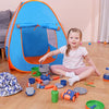 Meland Kids Camping Set with Tent 42pcs - Camping Gear Toy with Pretend Play Tent Outdoor Toy for Toddlers Birthday Gift