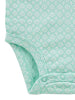 Simple Joys by Carter's Baby Girls' Long-Sleeve Bodysuit, Pack of 5, Mint Green/Navy Dots/Pink/Butterflies/Floral, 18 Months