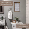 Farmhouse Bathroom Decor Set of 2 - Funny Interchangeable Wall Signs That Will Bring a Good Laugh To Your Bathroom - Rustic Wooden Picture Frames with Unique Sayings Are Perfect For Your Home