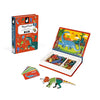 Janod Magnetibook 51 pc Magnetic Dinosaur Mix and Match Game - Ages 3+ - J02590