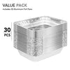 Aluminum Pans 9x13 Disposable Foil (30 Pack) - Half Size Steam Table Deep Pans - Tin Pans Great for Cooking, Heating, Storing, Prepping Food