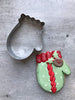 LILIAO Winter Holiday Christmas Cookie Cutter Set - 4 Piece - Ugly Sweater, Stocking, Hat and Mitten Fondant Biscuit Cutters - Stainless Steel