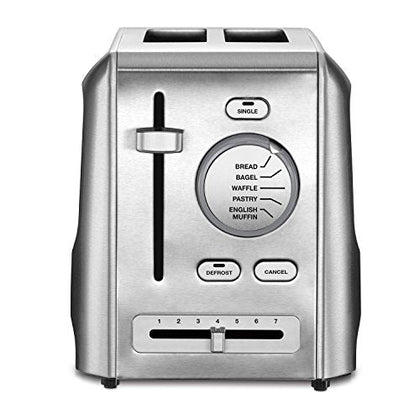 Cuisinart CPT-620 2-Slice Custom Select Toaster, Stainless Steel