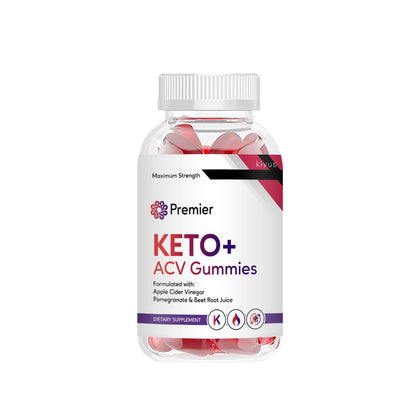 kivus Premier Keto Gummies - Premier Keto + ACV Gummies (Single, 60 Gummies)