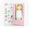 Floss & Rock Magnetic Dress Up Wooden Doll (Elsie)