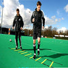 Speed Agility Training Kit-12 Rung 20Ft Agility Ladder, 5 Round Training Cones,Resistance Parachute, 4 metal Stakes & Carrying bag, football ladders for Faster Footwork and Better Movement Skills