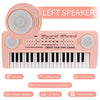 37 Key Pink Piano for Kids Music Toys for 3+ Year Old Girls Upgrade Keyboard Piano for Beginners Kids Toy Piano with Microphone Toys for 3 4 5 6 7 8 Year Old Girls Boys Gifts Age 3-8