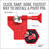 Real Avid Pivot Pin Tool (AVAR15PPT), Red