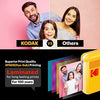 KODAK Mini 3 Retro 4PASS Portable Photo Printer (3x3 inches) + 8 Sheets, Yellow