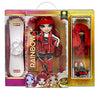 Rainbow High Winter Break Ruby Anderson - Red Fashion Doll and Playset with 2 Designer Outfits, Snowboard and Accessories