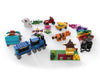 LEGO Classic Medium Creative Brick Box 10696 Building Toy Set - Featuring Storage, Includes Train, Car, and a Tiger Figure, and Playset for Kids, Boys, and Girls Ages 4-99