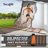 Yes4All Speed Agility Ladder Training Equipment with Carry Bag - 12 Rungs Orange