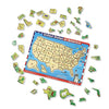 Melissa & Doug USA Map Sound Puzzle - Wooden Puzzle With Sound Effects (40 pcs), Multicolor - States And Capitals Map Puzzle, Educational Toy, Geography For Kids Ages 5+