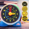 BEST LEARNING Learning Clock - Educational Talking Learn to Tell Time Teaching Light-Up Toy with Quiz and Music Sleep Mode - Toddlers & Kids Ages 3, 4, 5, 6 Years Old Boy and Girl Gift Present