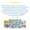 Melissa & Doug Disney Wooden Peg Puzzles Set: Letters, Numbers, and Shapes and Colors - Letters And Number Puzzles, Disney Puzzles, Wooden Puzzles For Toddlers And Kids Ages 3+, Multicolor