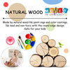 LOOIKOOS Toddler Musical Instruments Set Wooden Percussion Instruments Toy for Kids Baby Preschool Educational Musical Toys for Boys and Girls with Storage Bag