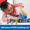 Learning Resources Gears! Gears! Gears! Treadmobiles Building Set, STEM Toys, Develops Early Engineering Skills, 108 Pieces, Ages 5+