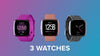 Fitbit Versa Smart Watch, Peach/Rose Gold Aluminium, One Size (S & L Bands Included), Heart Rate Monitor