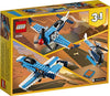 LEGO Creator 3in1 Propeller Plane 31099 Flying Toy Building Kit (128 Pieces)