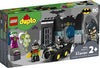 LEGO DUPLO Batman Batcave 10919 Action Figure Toy for Toddlers; with Batman, Robin, The Joker and The Batmobile; Great Gift for Super Hero Kids Who Love Imaginative Play (33 Pieces)