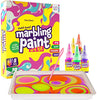 Marbling Paint Art Kit for Kids - Arts and Crafts Gifts for Girls & Boys Ages 6-12 Years Old - Craft Kits Set - Best Paint Gift Ideas Activities Toys Age 5 6 7 8 9 10 Year Olds - Marble Painting Kits