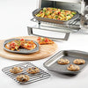 Circulon Total Bakeware Nonstick Toaster Oven & Personal Pizza Pan Baking Set, 4-Piece