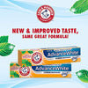 ARM & HAMMER Advanced White Extreme Whitening Toothpaste, TWIN PACK (Contains Two 6oz Tubes) -Clean Mint- Fluoride Toothpaste