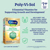 Enfamil Poly-Vi-Sol Liquid Multivitamin Supplement for Infants and Toddlers, 50 mL dropper bottle