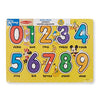 Melissa & Doug Disney Mickey Mouse Clubhouse Numbers Wooden Peg Puzzle (10 pcs)