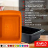 Rapid Ramen Cooker - Microwave Polypropylene Ramen in 3 Minutes - BPA Free and Dishwasher Safe - Black