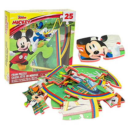 25 Piece Mickey Mouse Foam Puzzle