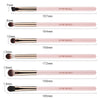 Eye Makeup Brush Set, 6 Pcs Professional Blending Eyeshadow Makeup Brushes for Concealer Eyebrows Eyeliner, Soft Hairs & Wood Handle