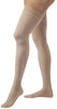 JOBST Relief 20-30 mmHg Compression Socks, Thigh High with Silicone Band, Beige, Large