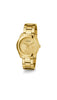 GUESS Women's 40mm Watch - Gold Tone Bracelet Champagne Dial Gold Tone Case