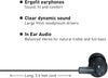 panasonic ergofit wired earbuds, in-ear headphones with dynamic crystal-clear sound and ergonomic custom-fit earpieces (s/m/l), 3.5mm jack for phones and laptops, no mic - rp-hje120-k (black)