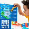 Educational Insights Design & Drill Marble Maze, Marble Run STEM Toy, Over 50 Pieces, Ages 5+