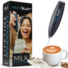 FrothBlast Milk Frother Handheld for Coffee (Foam Maker) Electric Whisk Drink Mixer for Lattes, Cappuccino, Frappe, Matcha, Hot Chocolate