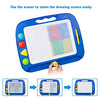 SGILE Magnetic Drawing Board Toy for Kids, Large Doodle Board Writing Painting Sketch Pad, Blue